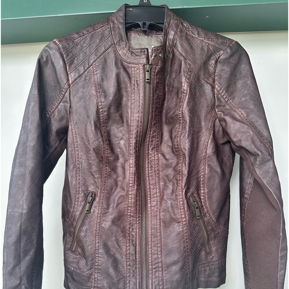 Maurices Faux Leather Jacket